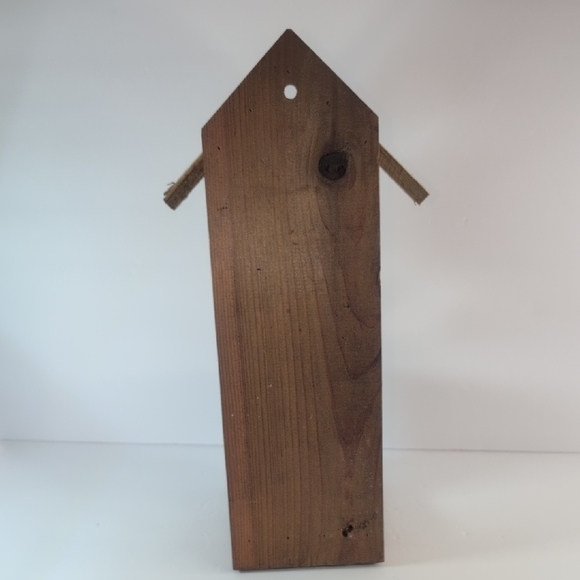 Rustic Teapot Bird Feeder Handmade Lady Luck - Picture 5 of 16